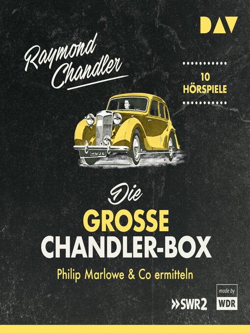 Title details for Die große Chandler-Box--Philip Marlowe & Co ermitteln by Raymond Chandler - Available